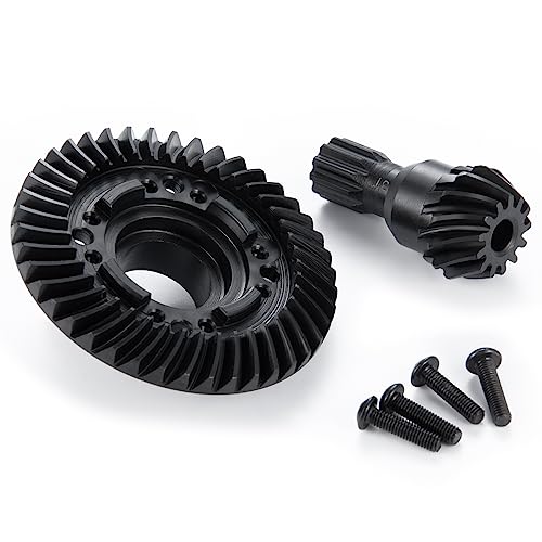 Steel Rear Differential 13T 42T Gears Set for Tra-xxas X Maxx 6S/8S | XRT 8S Monster 1:5 RC Car Truck Upgrades - style: Rear Pinion Gear +Diff Ring