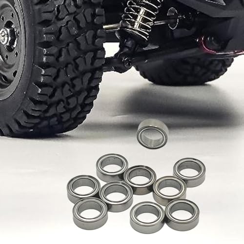 Fancyes 10Pcs 1/14 1/16 Sealed Bearing Kits RC Car Ball Bearing for M163 14303 14209