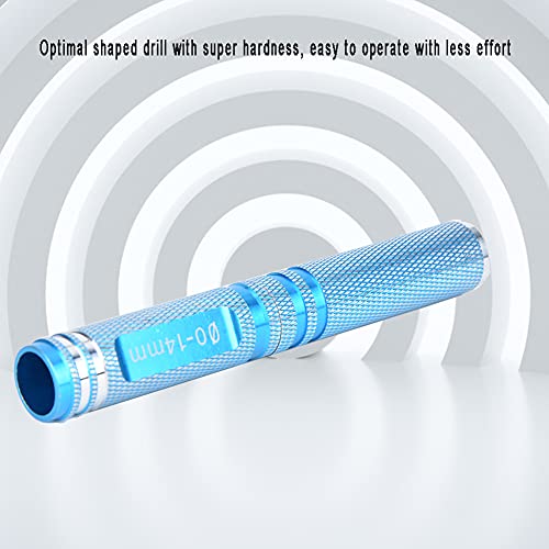 Universal Metal RC Car Body Hole Opener Durable Drill Reamer Tool for Aluminum Alloy Blue 5" (Blue)