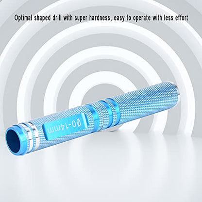 Universal Metal RC Car Body Hole Opener Durable Drill Reamer Tool for Aluminum Alloy Blue 5" (Blue)