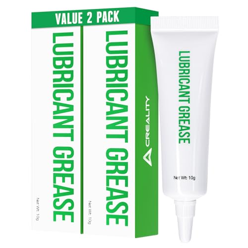Creality Lubricant Grease for 3D Printer Parts Gear None Toxic Odorless Noise Reduce & Lubricating Oil Lubricant Paste for Ender 3/Ender 5/Ender 3 V3/Ender 3 V3 SE/KE/K1/K1C/K1 Max (Pack of 2) - style: Lubricant