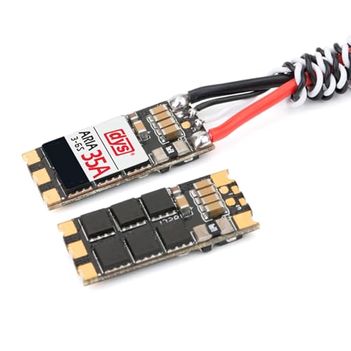 DYS Brushless ESC 35A BLHeli_32bit 3-6S Dshot1200 Built-in Current Meter Sensor for RC Drone Quadcopter (Arai 35A)