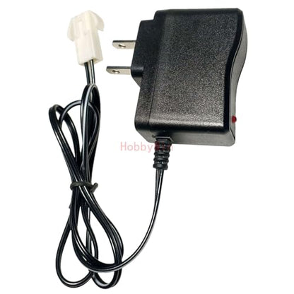 9.6V NiMh NiCd Battery US Charger 250mA EL-2P Female Plug for RC Car Off-Road Truck Speed Boat (Rev Plug)