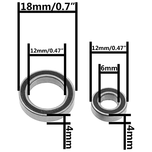 Metal Steering Knuckles Carrier Steering Block Upgrades Parts Compatible with Arrma 1/8 Infraction 4X4 MEGA/Vendetta 4X4 3S BLX RC Car (Red)