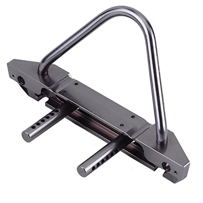 Aluminum Alloy RC Car Front Bumper, Lightweight Accessory for 1/10 Scale Axial SCX10 Remote Control Crawler, Enhances Performance