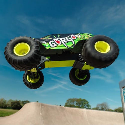 ARRMA RC Truck Gorgon 2 Wheel Drive MT1/10 RTR (Ready-to-Run with Battery and Charger Included) Smart 3300 7C S120 USB Yellow ARA3230ST1 - color: Yellow