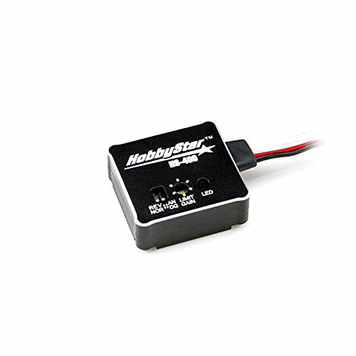 HS-400 Gyro, Adjustable Stability Control System, Drift-Assist - Black