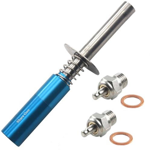 Share Goo Glow Plug Ignitor Igniter Nitro Engine Starter Tool & Glow Plug N4#4 NO.4 Medium Hot Spark 70117