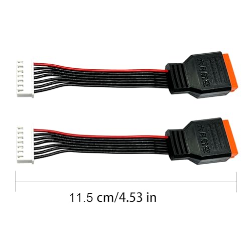 4Pcs JST-XH Balance Cable 2-6S 3S Lipo Battery Balance Charger Extend Expansion Plug Leads Adapter Conversion Line for RC Vehicles Lipo Battery Charging - style: 2pcs 10cm +2pcs 30cm