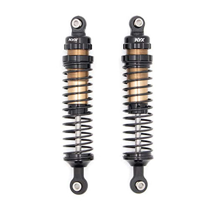 KYX Racing 90mm Metal Suspension Shock Absorber for 1/10 RC Crawler Car TRX-4 Axial Wraith SCX10 II D90 (2pcs)