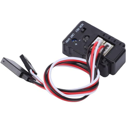 GOWENIC 2 Axle RC Drift Car Gyroscope High Stability Gyro for Remote Control Racing Cars, ABS Compact Module with Vibration Sensor Sensitivity Adjustment