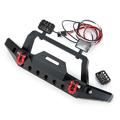 Metal Front Bumper Set For TRX-4 Axial SCX10 II 90046 RC Crawler