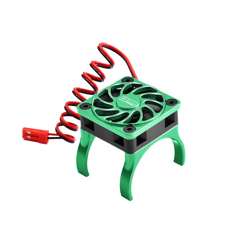 GPM 6061-T6 Alloy High Speed Cooling Fan 18000 RPM Compatible with 36Mm Motor for Mini Xrt Vxl 3S-108076-1 (Green) - color: Green