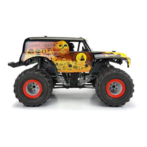 Pro-Line Racing 1/10 Grave Digger Fire Red Painted Body Set LMT PRO359312 Car/Truck Bodies Wings & Decals