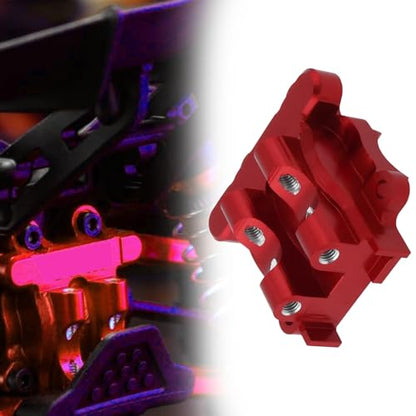 OTOTEC RC Car Rear Diff Cover Aluminum 7075 Differential Cover Compatible with ARRMA 1/18 Granite Typhon Mojave Grom Nascar, Red - color: Red
