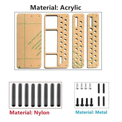 RC Repairs Spare Parts For RC Model Car Aircraft Boat Acrylic Screwdriver Storage Rack Holder Organizers Tool Place Support