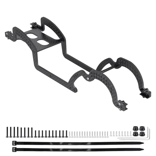 Carbon Fiber LCG for 1/18 Traxxas TRX4M Defender Bronco Chassis Frame Kit Upgrades Parts
