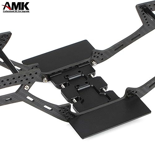 AMK Aluminum Alloy SCX10 II Transmission Plate 1/10 Scale RC Crawler Gearbox Plate for Axial SCX10 I II Element Enduro Accessories (Transmission Plate) - color: Transmission Plate