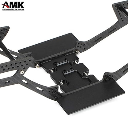 AMK Aluminum Alloy SCX10 II Transmission Plate 1/10 Scale RC Crawler Gearbox Plate for Axial SCX10 I II Element Enduro Accessories (Transmission Plate) - color: Transmission Plate