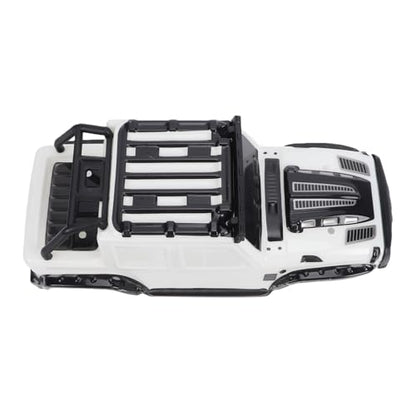 SUNGOOYUE 1/16 Rc Truck Body Shell for Scy16103 16103Pro 1/16 Truck with Pins (White) - color: White