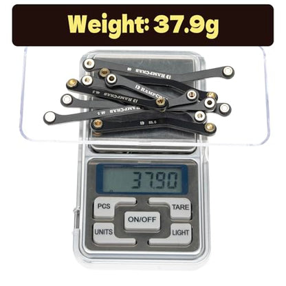 High Clearance Links Set for TRX4M Defender and Bronco, Stainless Steel Links Set, 42g/Set - size: for Defender Bronco