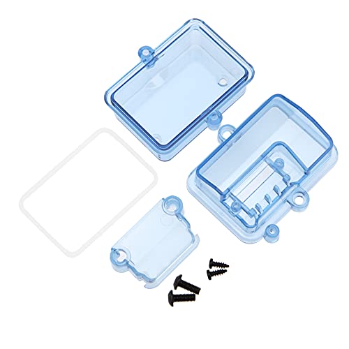 ShareGoo Waterproof Receiver Protector ESC Dustproof Case Transparent Box Compatible with Traxxas TRX-4 Huanqi727 1/10 RC Crawler Car