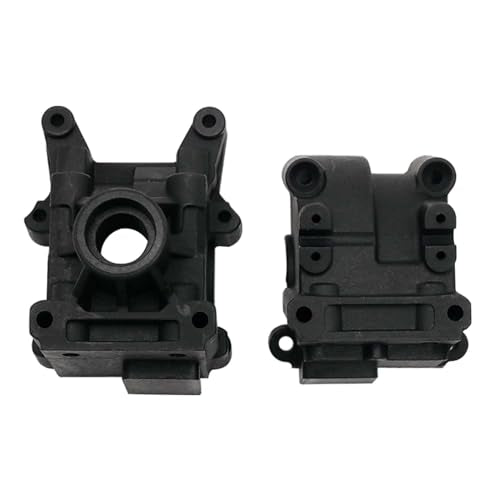 FLMLF Plastic Front Differential Diff Gear Shell Set for 1/5 Losi 5ive T ROFUN ROVAN LT King Motor X2 Rc Car Parts - style: Front