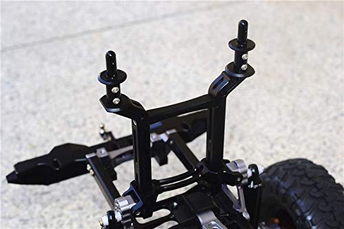 5PC Set Upgrades Aluminum Rear Body Mount & Post TRAXXAS 1/10 TRX4 Defender Trail Crawler RC Cars by GPM