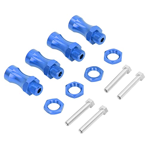 RC Wheel Extension Hex Hub Adapter, 30mm Widener 12mm to 17mm Hex Conversion for 1/10 Off Road Car, Aluminum Alloy Material (#12) - color: #12