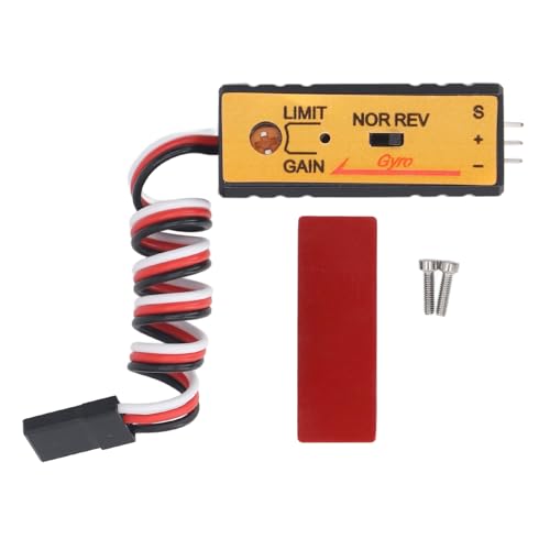 RC Stability Control Mini Gyro Module for RC Cars Accurate Stage Gain Sensitivity RC Car Gyro Controller Module 4-6V