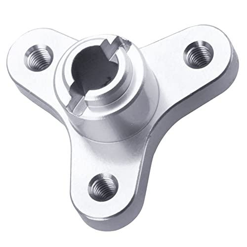Slipper Clutch Eliminator for Traxxas 1/10 Rustler VXL Slash Stampede Bandit XL5 2WD Gearbox Parts (Silver) - color: Silver