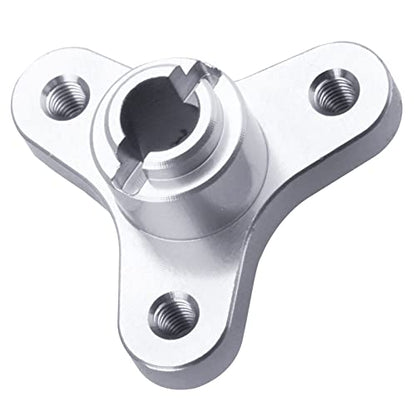 Slipper Clutch Eliminator for Traxxas 1/10 Rustler VXL Slash Stampede Bandit XL5 2WD Gearbox Parts (Silver) - color: Silver