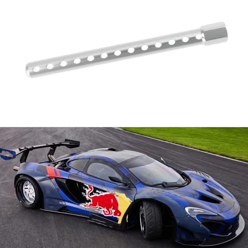 OTOTEC 8pcs Road Racing Cars Body Posts Aluminum 102037 Fits RC 1:10 Road Racing Cars Upgrade Silver - color: Silver