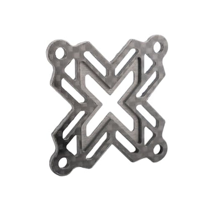 40mm×40mm Carbon Fiber RC Cooling Fan Cover - Universal Brushless Motor/ESC/Heatsink Fan Guard Shroud- Protection for RC Cars, Trucks, Drones (X Style) - style: 40mm / X Style