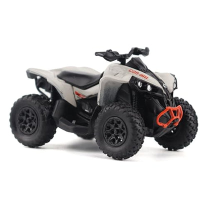 Diecast Masters BRP Bombardier Models 1:32 Scale Diecast Replica Can-Am Renegarde X XC 1000R, Chalk Gray & Magma Red | Item 60008