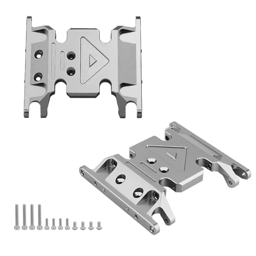 1pc Metal Aluminum Alloy Transmission Holder Skid Plate for 1/10 RC Crawler Axial SCX10 II 90046 AXI90075 Upgrade Parts