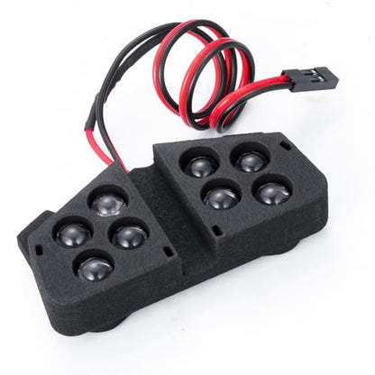 Nylon RC Front & Rear LED Light Kits Headlight Taillight | Upgrade Parts, For 1/8 Tra-xxas Maxx Slash 6S 4X4, RC Car Buggy