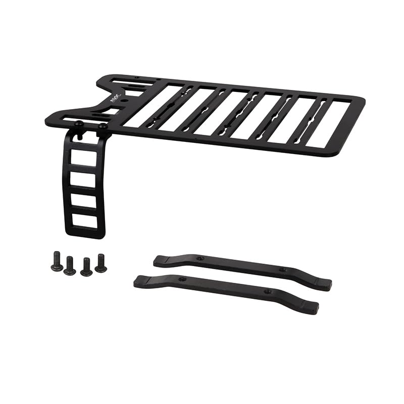 KYX Racing CNC Machined Aluminum Roof Rack Upgrades Parts Accessories for 1/18 RC Crawler Car Traxxas TRX4M Bronco