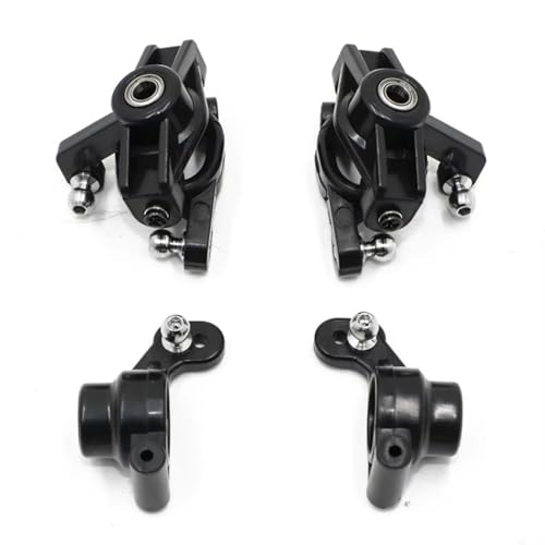 Compatible with Wltoys 144001 144002 144010 124016 124017 124018 124019 RC Car Parts Steering Cup C-Hub Carrier Rear Hub Set RC Car Accessories