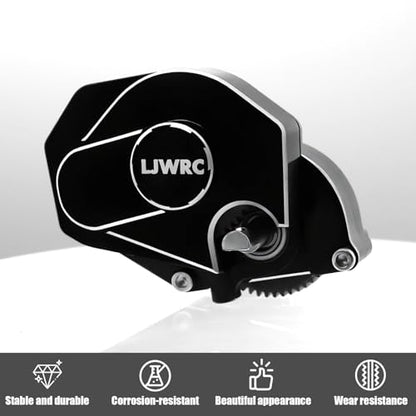 RC Vehicle Transmission Gearboxes for Axial RC Truck 1/24 SCX24 with Steel 0.3 Mod Transmission Gear