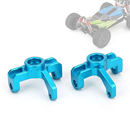 Vbest life Metal Steering Carrier Knuckle,2pcs Aluminum Alloy Left Right RC Car Upgrade Spare Part Compatible with Wltoys 1/14 144001 RC Car