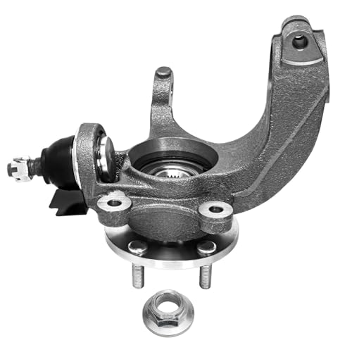 Detroit Axle - Front Left Steering Knuckle & Wheel Hub Bearing CV Axle | Replacement for 2010-2013 Ford Transit Connect 2.0L - size: 2UX47838/Pair