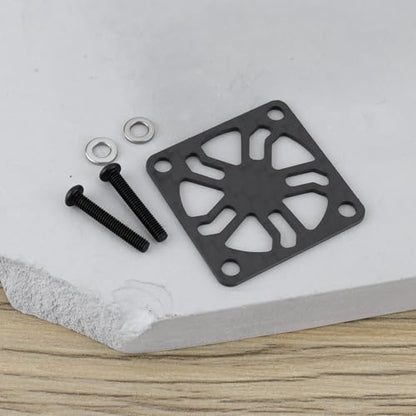 ECSiNG 2Pcs Carbon Fiber RC Motor Cooling Fan Cover 30mm x 30mm for ESC Motor Heatsink