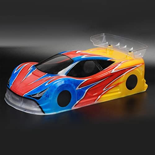 1/10 RC Car PC Clear Body with Sticker 210mm Wheelbase Sport Car Body for RC Car