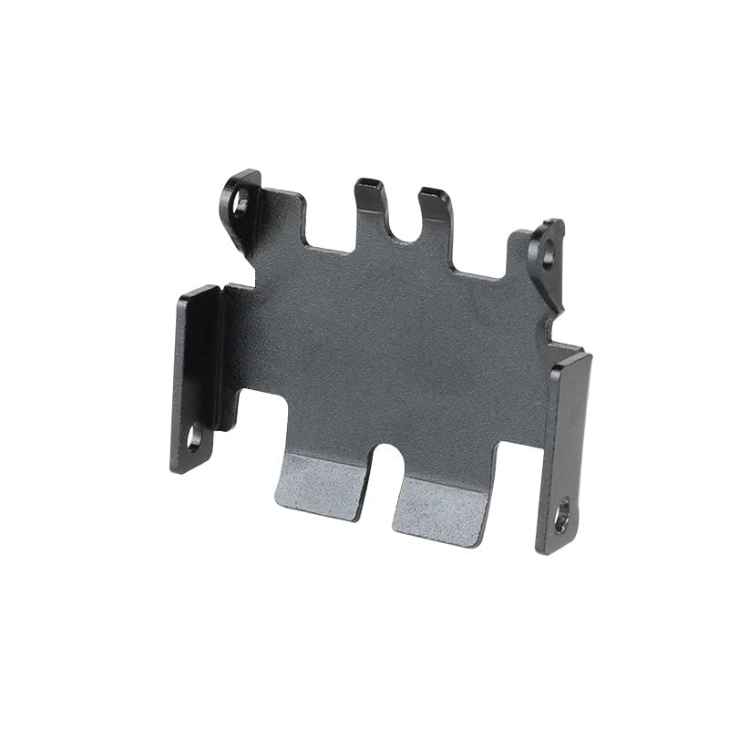 KYX Racing Stainless Steel Chassis Protective Plate Skid Plate Guard Chassis Guard Board Front Rear Axle Guard Plate Upgrades Accessories for 1/18 RC Crawler Car Traxxas TRX4M