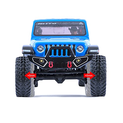 Stainless Steel Wheel Weights Hex Extended Adapter 5mm for AXIAL SCX24 Deadbolt C10 Jeep JLU Gladiator Bronco Upgrades 1/24 RC Crawler Car