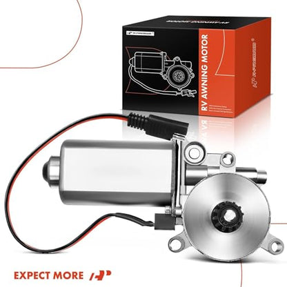 A-Premium 373566 RV Power Amning Universal Replacement DC Motor | Compatible with Solera Venture LCI Lippert with Single 2-Way Connector