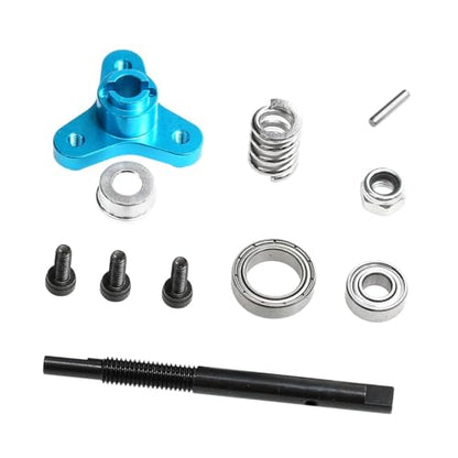 DYNWAVE RC Car Clutch Combination Assembly 1/10 Parts Easy to Use RC Car Replacement Part Clutch Combo for 2WD XL5vxlslipper, Blue - color: Blue