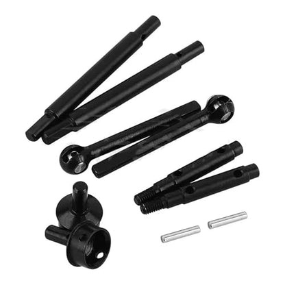 for Ascent-18 1/18 Metal Front Rear Axle CVD Drive Shaft Set Transmission Shaft Dogbones RC Crawler Car Replacement Accessories Rc Parts