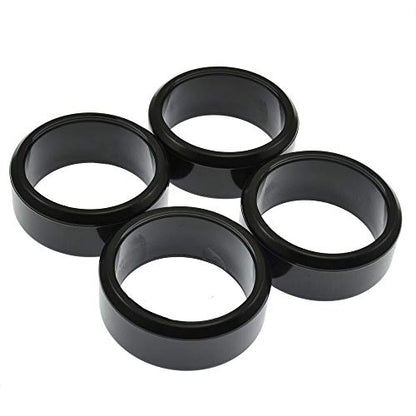 Replacement Part For 4PCS 1/10 RC Racing Speed Drift Hard Plastic Tires 26mm For RC 1:10 On-Road Drifting Car
